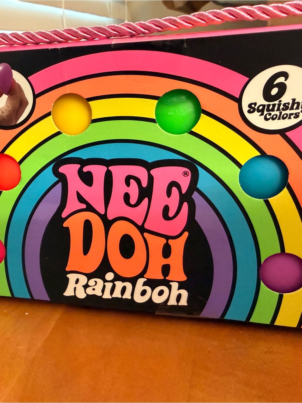 Needoh Rainboh Squishy Balls - Colorful Sensory Kids Toys